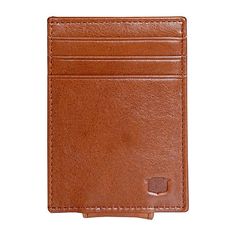 The Sonny is a vegetable tanned genuine leather front pocket money clip. There are multiple card slots and a side slip pocket. On the back is a magnetic money clip and Florsheim logo. This wallet finishes a casual look.Wallet Type: Front PocketCard Capacity: 4 SlotsClosure Type: MagneticPockets: 1 Side Slip Pocket, 4 Inside Card SlotsMeasurements: 4 Width/Inches, .25 Height/Inches, 2.875 Length/InchesBase Material: 100% LeatherFabric Description: LeatherCare: Wipe CleanCountry of Origin: Importe Classic Trifold Wallet With Key Clip For Everyday Use, Classic Card Holder With Key Clip For Daily Use, Classic Leather Card Holder With Key Clip, Classic Bifold Card Holder With Flat Pocket, Bifold Card Holder With Belt Clip For Daily Use, Daily Use Bifold Card Holder With Belt Clip, Classic Rectangular Wallet With Flat Pocket, Classic Rectangular Card Holder With Flat Pocket, Brown Card Holder With Key Clip For Daily Use