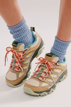 Merrell Moab 3 X Parks Project Sneakers | Free People Parks Project, Merrell Moab, Awesome Shoes, Hiking Sneakers, Recycled Canvas, Merrell Shoes, Granola Girl, Workout Shoes, Nice Things