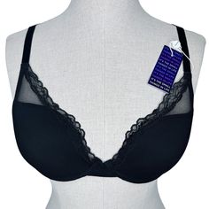 Women's Pepper Brand Laidback Lace Bra, Size 38aa. New With Tags! Solid Black. Lined Cup For No Show-Through, With Mesh Overlay. Lace Trim Along Top Edges Of Cups, Lace Band. Back Closure Has Three Rows Of Two Hooks. ***Love This Brand? Check My Closet For More Pepper Bras - Bundle To Save On Shipping!*** Ultra Flattering, Supremely Comfy Underwire Bra. It’s Time To Celebrate The Body You’ve Got, With A Bra Made Perfectly For You. No More Awkward Bra Gaps, Uncomfortable Push Up Padding, Or Feeli Pepper Bras, Lace Bands, Push Up Pads, Mesh Overlay, Time To Celebrate, Underwire Bra, Lace Bra, Solid Black, Women's Intimates