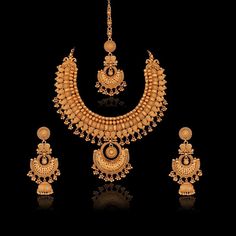 Indian Bridal Traditional One Gram Jewelry Choker Set. Gorgeous 24 K gold plated. Highest quality and craftsmanship, Ready to ship from Edison NJ USA Please contact us any questions Traditional Gold Jhumkas For Marriage, Gold Jhumkas For Marriage And Festive Occasions, Festive Gold Jhumkas For Marriage, Gold Chandbali Jhumkas For Marriage, Gold Heavy Jhumkas For Marriage, Gold Bollywood Jhumkas For Marriage, Bollywood Style Gold Jhumkas For Marriage, Gold Temple Jewelry Style Kundan Necklace For Marriage, Traditional Gold Tikka For Marriage