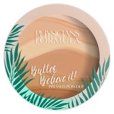 Butter Believe it! Pressed Powder | Physicians Formula Physicians Formula Foundation, Drugstore Powder, Physicians Formula Makeup, Cupuacu Butter, Physicians Formula, Healthy Beauty, Even Out Skin Tone, I Love Makeup, Foundation Concealer