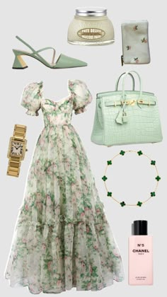 Cute Dresses Casual Classy, Sunday Fits, Coquette Core, Green Outfits, Spring Wear, Virtual Stylist, Fairy Dress, Modest Fashion Outfits, Looks Chic