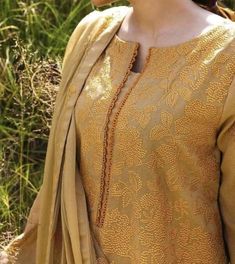 Neck Design Ideas, Suit Neck Designs, Salwar Neck Designs, Churidar Neck Designs, Gala Design, Simple Kurta Designs, Neck Designs For Suits, Trendy Shirt Designs, Simple Kurti Designs