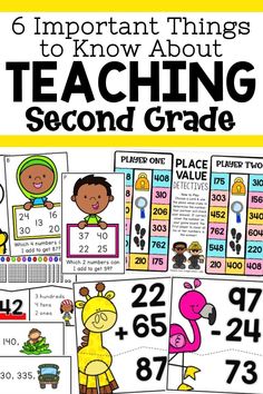 teaching second grade with the text 8 important things to know about teaching second grade