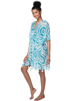 The Isle Dress is our mid-length coverup with a plunging reversible v-neckline. Adjustable waistband channel with contrast ties. Side Slits. One-Size fits most 100% Poly Made in the USA of Imported Fabrics Subtle Luxury, Happy Hippie, The Isle, Adjustable Waistband, Soft Hands, Soft Hand, Dress First, Made In The Usa, Mid Length