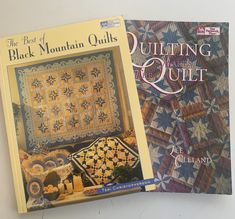 two books on quilting and the best of black mountain quilts