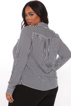 Available In Pink/White, Olive /White and Navy/White Striped Shirt Double Pockets Disclaimer: Stripe Placement Will Vary 100% Rayon Imported California Proposition 65 WARNING: Cancer and Reproductive Harm - www.P65Warnings.ca.gov. | You Better Work Striped Shirt II in Navy Blue size 2X by Fashion Nova White Shirt Blouse, You Better Work, Loungewear Women, Women Shirts Blouse, Shirts Blouses, Womens Loungewear, White Shirts, Shop Maxi Dresses, White Fashion