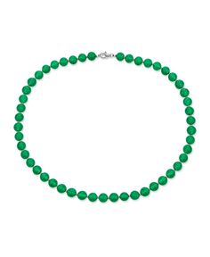 in stock Green Polished Round Bead Necklaces, Green Jade Necklace With Faceted Beads, Green Jade Emerald Necklace With Polished Beads, Green Faceted Jade Beaded Necklace, Green Crystal Necklaces With Round Hand-strung Beads, Jewelry Simple, Green Quartz, Green Agate, Simple Jewelry