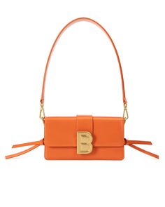 Medium Nia Bag Orange Oil, Gold Brass, Brass Hardware, York City, New York City, Personal Style, Brass, New York, Orange