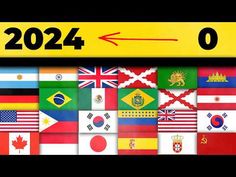 Largest Evolving National Flags (1-2024) - YouTube