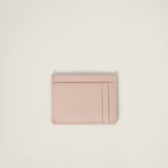 Find MIU MIU Matelassé Nappa Leather Card Holder on Editorialist. Matelassé motif Metal lettering logo Six card slots Moiré lining Metal Lettering, Lettering Logo, Leather Card Holder, Powder Pink, Card Holder Leather, Letter Logo, Nappa Leather, Miu Miu, Card Slots