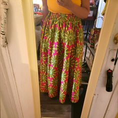 Never Worn Gorgeous Gorgeous African Print Skirt. Free Size (Medium To Xxl) Great For Spring/Summer Slayage African Print Maxi Skirt, African Print Skirt, Print Maxi Skirt, Printed Maxi Skirts, Print Skirt, Printed Maxi, Printed Skirts, African Print, Free Size