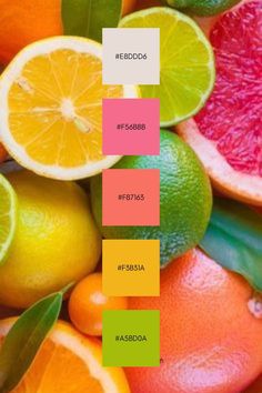 there are many different types of citrus fruits