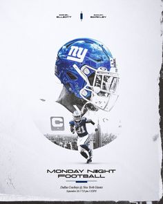 the new york giants football poster for their upcoming game against the detroit lions on sunday, dec 20, 2012