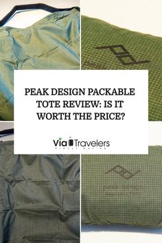 Peak Design Packable Tote Review: Is it worth the price? Tech Pouch, Small Travel Bag, Peak Design, Minimalist Travel, Travel Products, Minimalist Pattern, Adventure Gear, Busy Lifestyle, The Peak