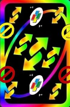 an image of colorful arrows and circles