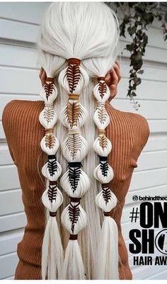 Viking Hair Styles For Long Hair, Shield Maiden Hair, Womens Braids Hairstyles White, Long Hair Character Design, Blonde Viking Hair, Romani Hairstyle, Viking Accessories, Viking Nails Designs, Viking Braids Female Long Hair