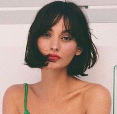 Hair Inspiration Bangs, French Haircut, Natural Hair Twists, Hair Cute, Hair Twist Styles, Sopot, Short Bob Haircuts, Natural Hair Braids, Hair Images