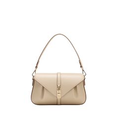 Stuart Weitzman "Milan" shoulder bag in leather  Detachable shoulder strap Envelope flap top with turn-lock closure  Approx. 3.7"H x 6.7"W x 4.3"D Professional cleaning recommended Made in Italy Evening Flap Satchel With Turn-lock Closure, Evening Satchel With Turn-lock Closure, Evening Satchel With Turn-lock Closure And Flap Shape, Evening Flap Bag With Turn-lock Closure, Timeless Crossbody Baguette Bag For Formal Occasions, Timeless Crossbody Baguette Bag For Formal Events, Classic Evening Shoulder Bag With Flap, Classic Flap Shoulder Bag With Palladium Hardware, Elegant Leather Flap Bag With Turn-lock Closure