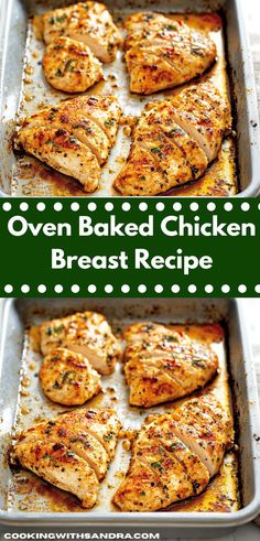 Searching for a versatile recipe to impress? This Oven Baked Chicken Breast Recipe is a crowd-pleaser that pairs well with any side dish. Its effortless preparation makes it a go-to for gatherings or casual dinners. Oven Baked Chicken Breast, Chicken Breast Oven, Easy Oven Baked Chicken, Baked Chicken Breasts, Classy Dinner, Juicy Baked Chicken, Oven Baked Chicken Breasts, Chicken Breast Recipes Baked, Chicken Breast Recipe