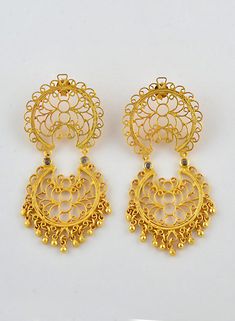 Weight- 24 Grams Approx 925 Silver Gold Plating Plain Silver Earring, Filigree designer earring, Vintage Jali Earrings, Silver Gold Plating Earrings, Big Filigree Dangle Earrings Stunning silver floral earing, handmade and handcrafted flower earing suitable for every occasion. Beautifully packaged, Ready for gift giving. All of our pieces are strong and durable and made with care. Filigree Chandelier Drop Earrings For Festivals, Fusion Style Intricate Dangle Chandelier Earrings, Elegant Hoop Earrings For Celebration, Festive Pierced Chandelier Drop Earrings, Elegant Chandbali Plug Earrings, Elegant Chandbali Plug Earrings With Intricate Design, Festive Chandelier Drop Earrings, Fusion Style Dangle Chandelier Earrings, Yellow Gold Pierced Round Chandelier Earrings