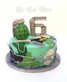 Military Cake, Army Cake, Armed Frces Cake, #armycake Army Party Decorations, Army Birthday Cakes, Tank Cake, Army Cake, Military Cake