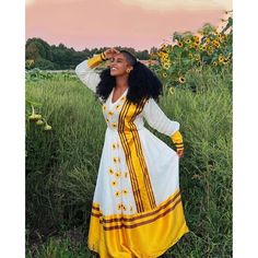 New Years Habesha Dress Modern Ethiopian Dress for new year Women's Dress Habesha Kemis Eritrean Dress Women's Style ሀበሻ ቀሚስ ሀበሻ ልብስ Fitted Yellow Dress With Traditional Patterns, Folk Style Dress For Traditional Ceremonies And Festival, Festive Bohemian Fitted Habesha Kemis, Yellow Dresses For Eid And Traditional Ceremonies, Bohemian Fitted Habesha Kemis For Eid, Folk Style Fitted Dress For Eid, Fitted Folk Dress For Eid, Fitted Habesha Kemis With Traditional Patterns For Festivals, Bohemian Fitted Habesha Kemis For Festivals