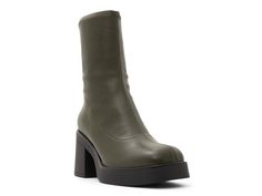 Save on Steffanie Bootie at DSW. Free shipping, convenient returns and customer service ready to help. Shop online for Steffanie Bootie today! Black Knee Boots, Plastic Water Bottles, Timberland Style, Boot Pulls, Crocs Clogs, Funky Shoes, Timeless Chic, Chunky Block Heels, Black Knees