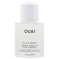 OUAI Hydrating Scalp Serum for Healthy, Fuller Looking Hair Fuller Looking Hair, Ouai Hair, Ouai Haircare, Anti Frizz Serum, Thick Moisturizer, Scalp Serum, Fuller Hair, Hair Starting, Hair Thickening