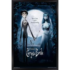 a movie poster for the animated film's scott and bride, with an image of two people holding hands