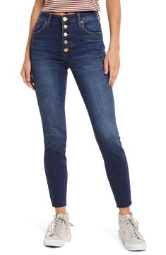 Button Fly Jeans, Fresh Look, Stretch Denim, Levi Jeans, High Waist, Nordstrom, High Waisted, Spandex, Pants