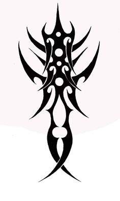 Idk Tribal by jakofheartz5870 on DeviantArt Spider Tattoo, Geniale Tattoos, Black Clothes, Symbol Tattoos, Trendy Tattoos, Tattoo Stencils, Dragon Tattoo, Skull Art, Shoulder Tattoo