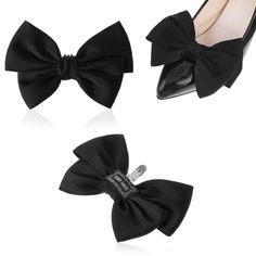 PRICES MAY VARY. Elegant Shoe Clips: Our shoe clips with bow design can add a touch of sophistication and glamor to ordinary high heels, instantly enhancing the overall elegance of high heels. Very suitable for weddings, proms and other occasions Multifunctional Decoration: This shoe jewelry clips can not only decorate the tips and sides of high heels, but also various accessories, such as bags, clothes, hats, etc., as a way to enhance the overall elegance of yourself Beautiful Decorations: Our Elegant Evening Shoe Clips With Bow, Elegant Bow Shoe Clips For Wedding, Elegant Wedding Shoe Clips With Bow, Formal Black Ribbon Bow, Elegant Black Shoe Clips For Formal Occasions, Elegant Black Bow For Wedding, Elegant Black Wedding Bow, Elegant Bow With Black Ribbon, Detachable Black Bow For Wedding