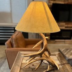 Whitetail Antler Table Lamps Antler Lamps, Deer Antler Chandelier, Evergreen House, Deer Antler Crafts, Antler Lamp, Deer Antler Decor, Black Forest Decor, Antler Chandelier, Antler Art