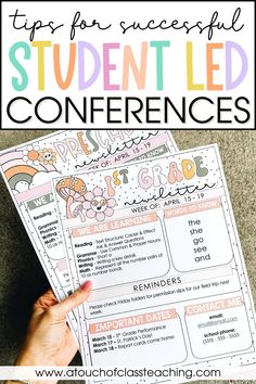 Thinking about having student led conferences in your elementary classroom but not sure where to start? I think post, I share my best tips for having successful student led conferences in a way that boosts student motivation and saves time!