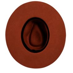 Rancher Vivid | Womens Colored Felt Fedora Hat is perfect for women who want to make a bold statement. Crafted from wool felt with a wide brim, its vibrant colors and sleek design add a pop of style to any look. Material: Wool Felt Shape: Tear Drop Western Trim: No Trim Brim size: 3 1/2" Crown height: 4 1/8" Sweatband: Adjustable Velcro Sweatband Imported Modern Wide Brim Felt Hat For Winter, Modern Wide Brim Felt Hat For Fall, Modern Wide Brim Winter Hat, Modern Fedora Felt Hat For Winter, Modern Felt Fedora Hat For Winter, Modern Winter Fedora Felt Hat, Modern Felt Fedora For Fall, Modern Wide Brim Fedora For Winter, Fall Wide Brim Felt Fedora