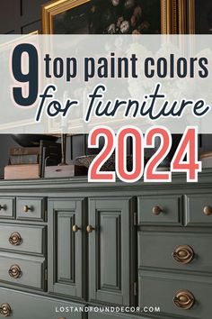 the top paint colors for furniture that are available in 2020 and 20204 is featured