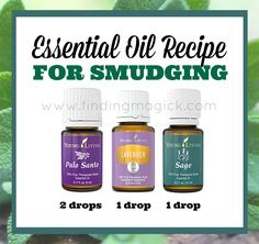 How To Smudge, Yl Oils, Essential Oil Spray, Yl Essential Oils, Using Essential Oils, Living Essentials Oils