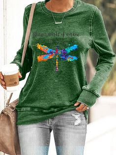 Women's Whisper Words Of Wisdom Let It Be Print Sweatshirt Whisper Words Of Wisdom, Broken Crayons Still Color, Graphic Print Sweatshirt, Hippie Shirt, Women Hoodies, Women Hoodies Sweatshirts, Print Sweatshirt, Printed Sleeves, Anniversary Sale