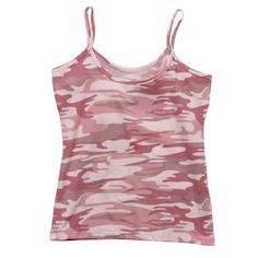 Rothco Baby Pink Camo Tank Top Size: M.  Gender: female.  Age Group: infant. Tank Top Aesthetic, Camo Tank Top, Top Aesthetic, Crop Top Y2k, Punk Women, Tøp Aesthetic, Aesthetic Streetwear, Skirt Y2k, Fashion Bottoms