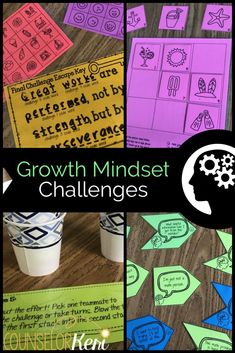 the growth minds and challenges for children to learn in their homeschool classroom, with pictures