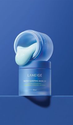 Shampoo Product Photography, Podium Background, Water Sleeping Mask, Word Press, Laneige Water Sleeping Mask, Beppu, 타이포그래피 포스터 디자인