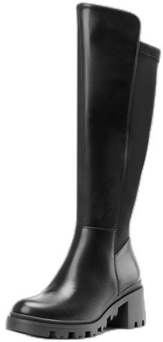 Black Platform Boots Medium Width, Knee-high Platform Boots With Wide Calf And Lug Sole, Black Knee-high Platform Boots With Leather Lining, Black Knee-high Platform Boots Medium Width, Black Leather Boots Knee High Under $150, How To Stretch Boots, Womens Knee High Boots, Boots Knee, Kids Luggage