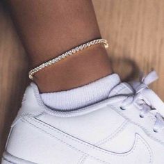 Rhinestone Anklet, Cute Anklets, Mens Fashion Dressy, Foot Bracelet, Jewelry Bracelets Silver