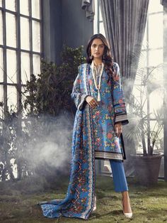 Brand: Gul AhmedProduct Code: Gul Ahmed AP-12076Collection: Pure Joy of Winter Luxury Unstitched Collection 2022Fabric: Khaddar Digital Printed Pashmina Shawl – 2.5 meters Digital Printed Khaddar Shirt – 1.75 meters Dyed Trouser – 1.75 meters Note: Product color may vary slightly due to photographic lighting or your device settings. Gul Ahmed Pure Joy of Winter Luxury Collection 2022 Authenticity Guaranteed – 100% Original Brand. 3 Days Return Policy T&C apply. International Delivery. Faisal Fab Pakistani Lawn Suits, Gul Ahmed, Winter Print, Silk Trousers, Lawn Suits, Eid Collection, Suit Fabric, Silk Dupatta, Fabric Stores Online