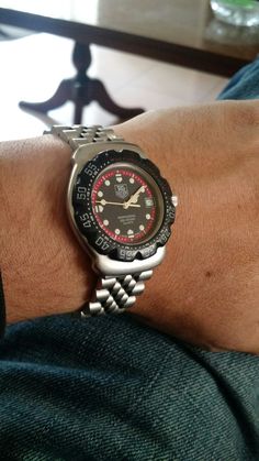 Tag F1 vintage Retro Watches, Motor Sport, Tag Heuer, Breitling Watch, Tags, Quick Saves