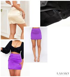 Fitted Solid Color Mini Bottoms, High Waist Solid Color Skirt For Night Out, Stretch High Waist Solid Color Mini Skirt, Solid Color Mini Length Bottoms For Night Out, High Waist Stretch Mini Skirt, Stretch Mini Length Club Bottoms, Stretch Mini-length Bottoms For Club, Stretch Mini Club Bottoms, Bodycon Bottoms For Night Out