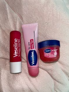 Cute Vaseline, Pink Vaseline, Vaseline Lip Balm, Vaseline Aesthetic, Lip Balm Aesthetic, Vaseline Lip Therapy Rosy, Vaseline Rose Lip Balm