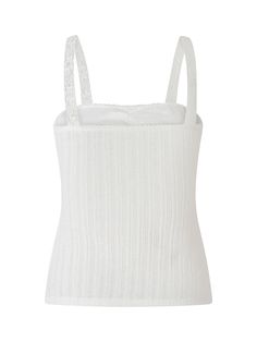 Summer Women's Y2K Crop Tops Skinny Sling Vest White Sleeveless Backless Lace Trim Slim Fit Tanks Camis Streetwear SPECIFICATIONS Item Type: tops Model Number: Y2K Crop Tops Clothing Length: short（4-16inch） Style: Y2K Fabric Type: Broadcloth Material: COTTON Material: POLYESTER Material: SPANDEX Decoration: Lace Elasticity: Slight Strech Tops Type: CAMIS Gender: WOMEN [New In 20240820] White Sleeveless Camisole With Built-in Bra, White Stretch Cami Vest, White Tops With Built-in Bra And Wide Straps, White Camisole Tank Top With Adjustable Straps, White Stretch Vest With Tank Straps, White Fitted Top With Adjustable Straps, Fitted White Top With Adjustable Straps, White Tank Camisole With Delicate Straps, White Camisole Vest With Built-in Bra