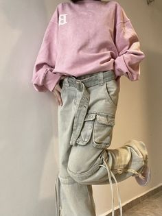 Product Introduction: Fabric name: denim Style: Casual/Street/Vintage/Y2K/Punk/Hip Pop/Preppy Length: trousers Pant type: straight tube type Color: picture color Size Information:Size: S. M. L. XL. 2XL. 3XL. 4XL 90s Style Straight Leg Cargo Jeans For Spring, Casual Pink Denim Cargo Jeans, Grunge Light Wash Bottoms With Pockets, 90s Style Straight Leg Cargo Jeans For Fall, Baggy 90s Style Cargo Jeans For Spring, Baggy 90s Cargo Jeans For Spring, 90s Straight Leg Cargo Jeans For Fall, 90s Style High Waist Cargo Jeans For Spring, 90s High Waist Cargo Jeans For Spring